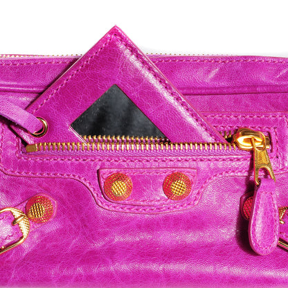 Balenciaga Agneau Giant 12 Gold Hardware Chic Bag Amethyst 12 of 12