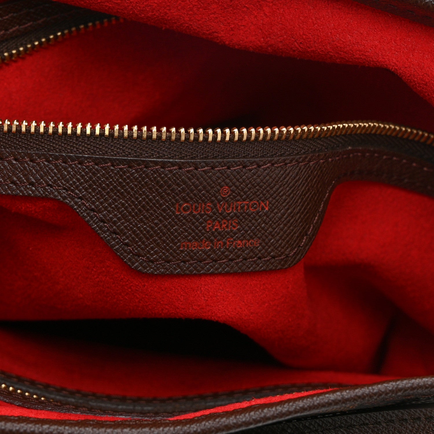 Louis Vuitton Damier Ebene Marais Bucket 23 7 of 11