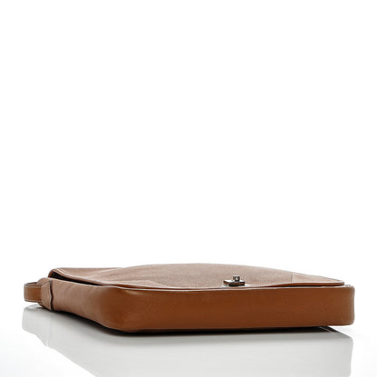 Hermes Togo Victoria II Messenger Gold 4 of 7