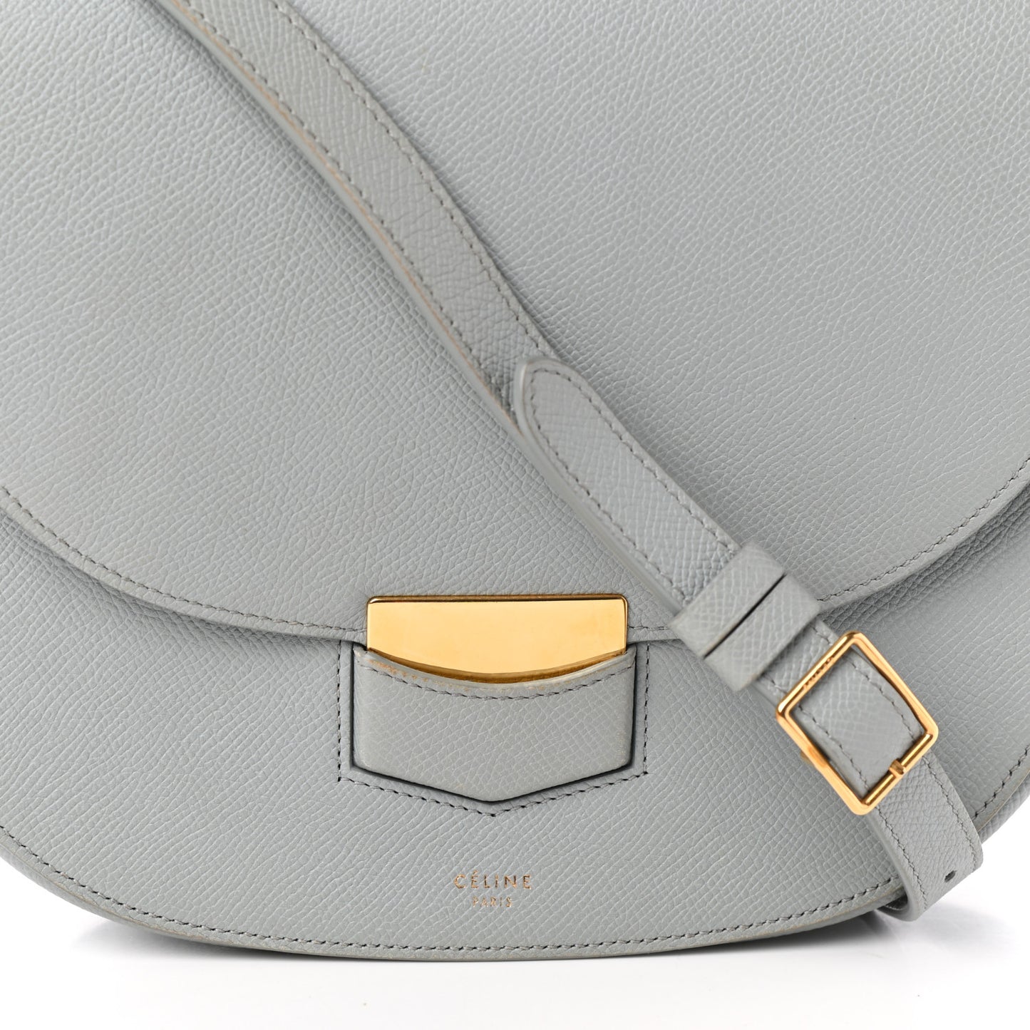 Grained Calfskin Compact Trotteur Cloud