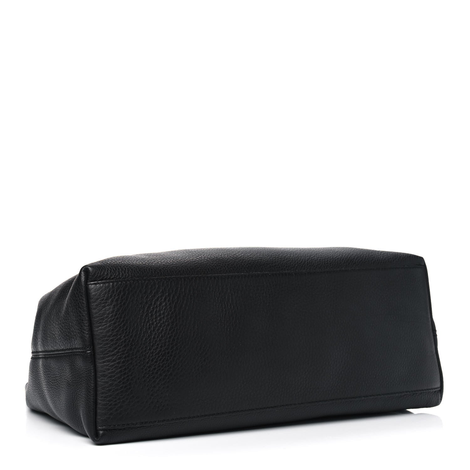 Gucci Pebbled Calfskin Medium Soho Chain Shoulder Bag Black 3 of 4