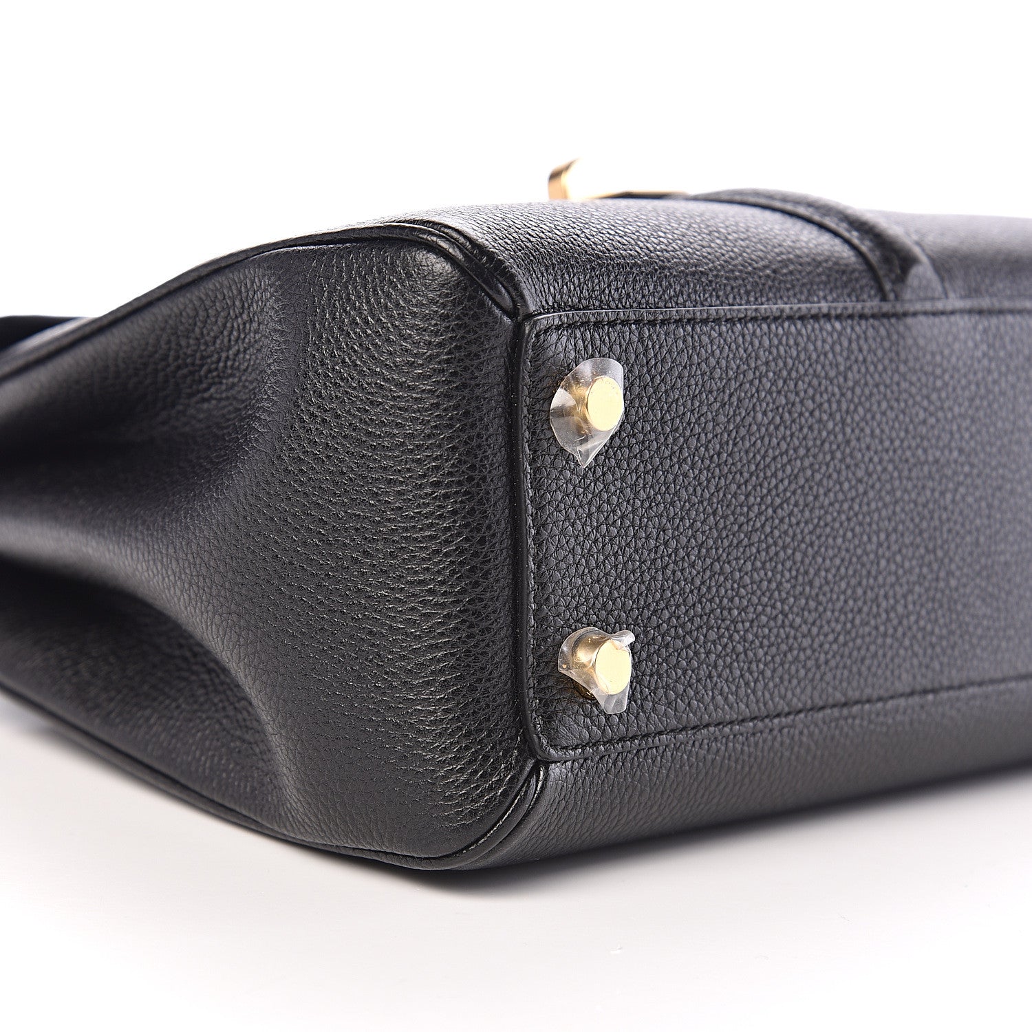 Celine Grained Calfskin Small 16 Top Handle Bag Black 7 of 9