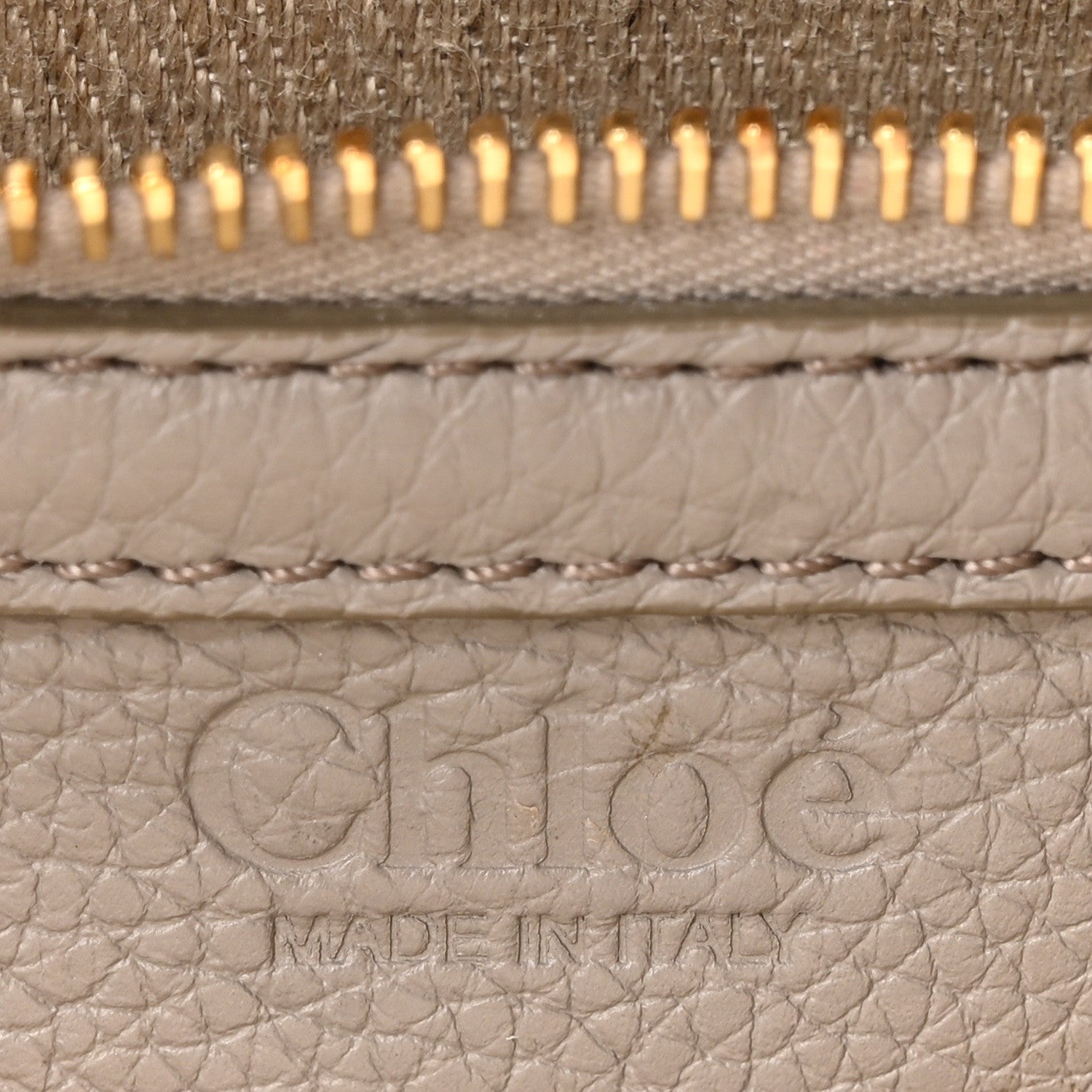 Chloe Calfskin Small Marcie Saddle Shoulder Bag Cashmere Grey 6 of 10