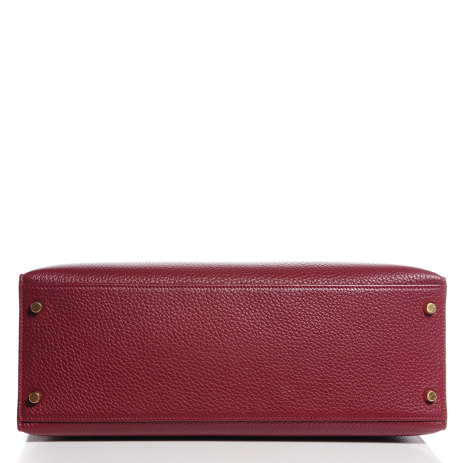 Hermes Fjord Kelly Sellier 35 Rouge H 5 of 23