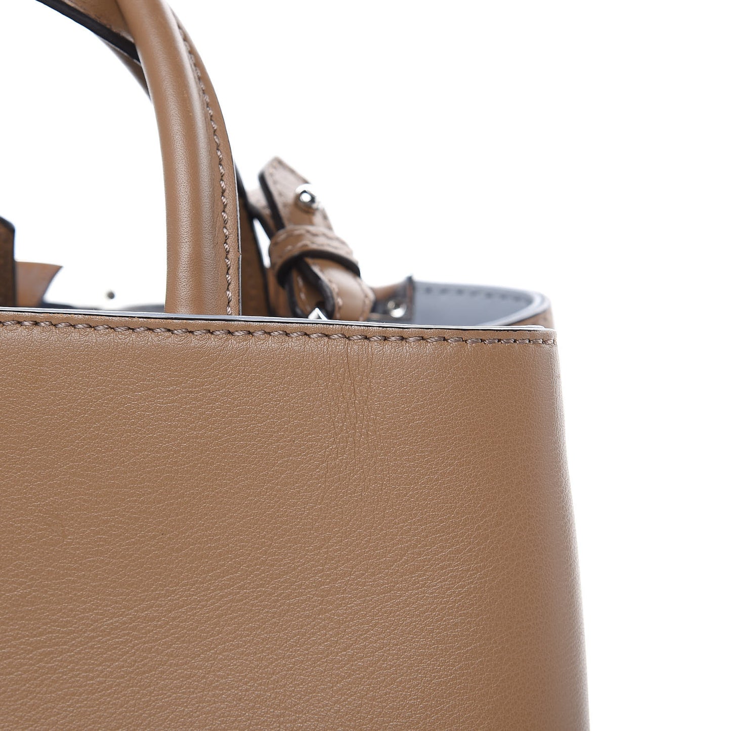 Vitello Dolce Century Petite 2Jours Tote Sand Polvere
