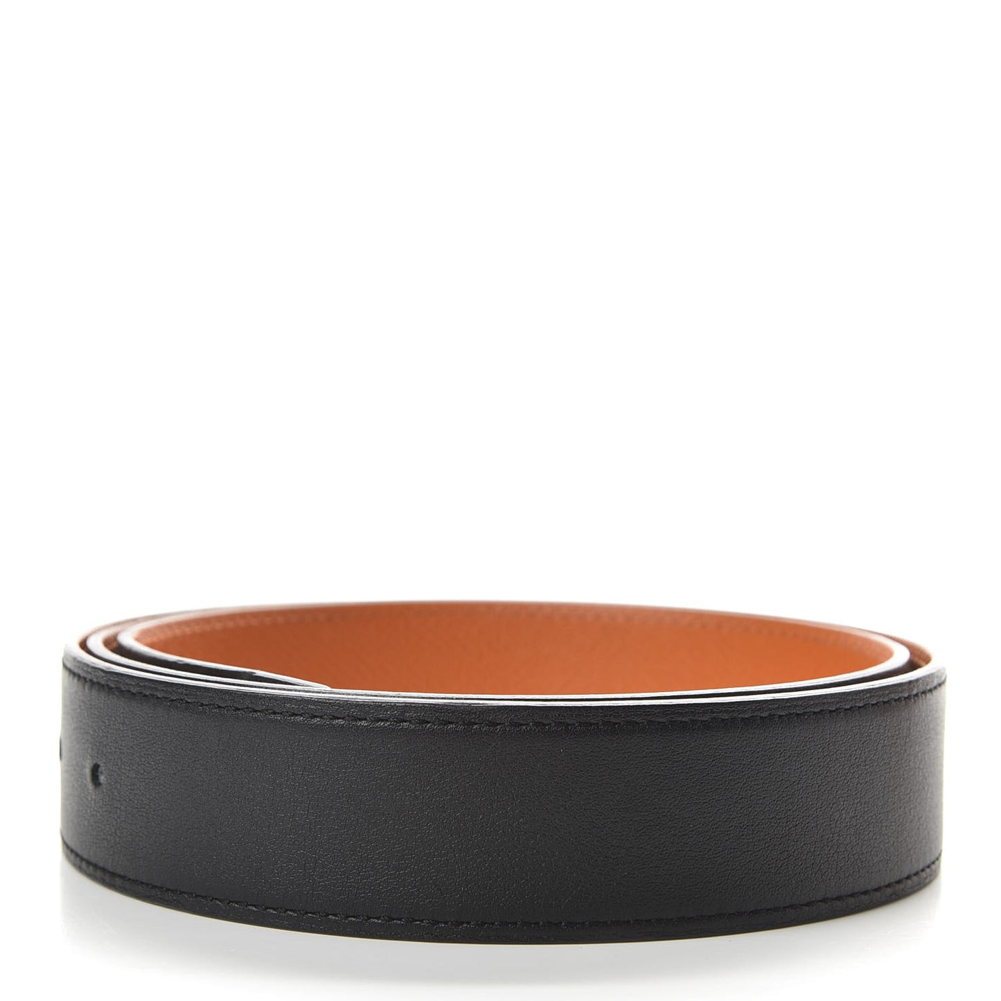 Swift Epsom 32mm Belt Strap 85 Black Orange