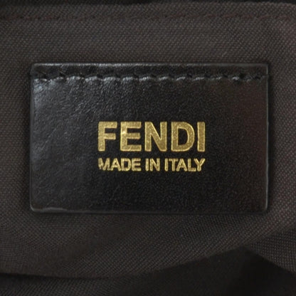 Fendi Pebbled Calfskin Large Chameleon Tote Black 6 of 7