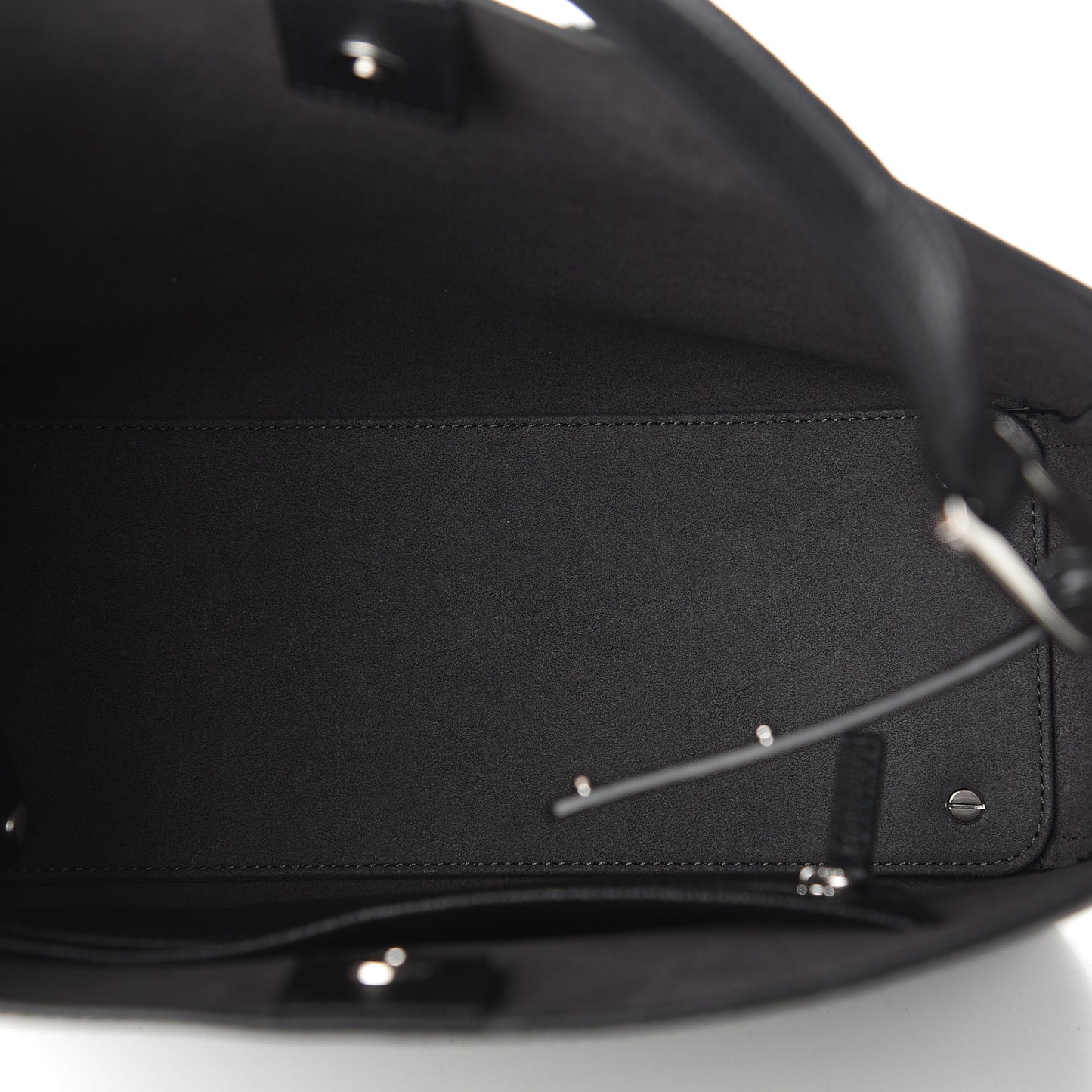Grained Calfskin Visetos Medium Sarah Hobo Black