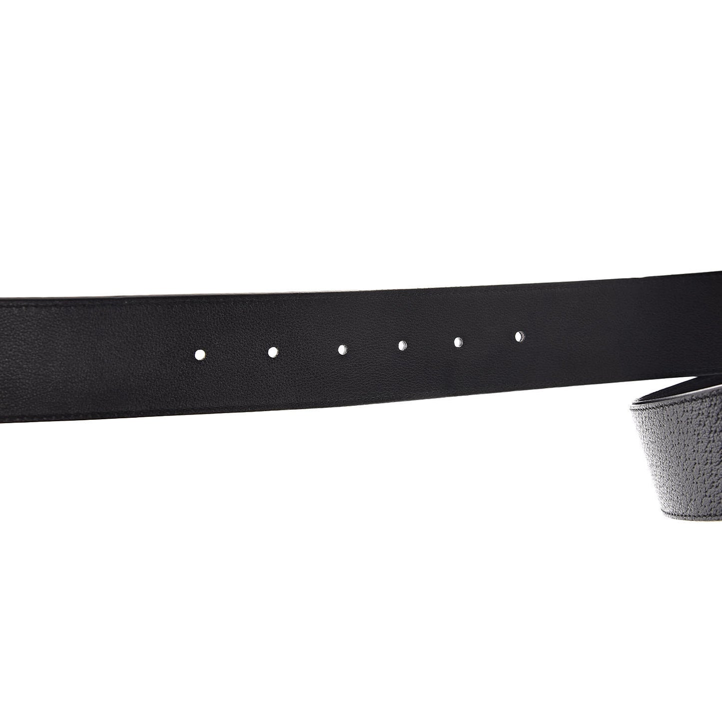 Textured Calfskin Double G 40mm Belt 90 36 Black