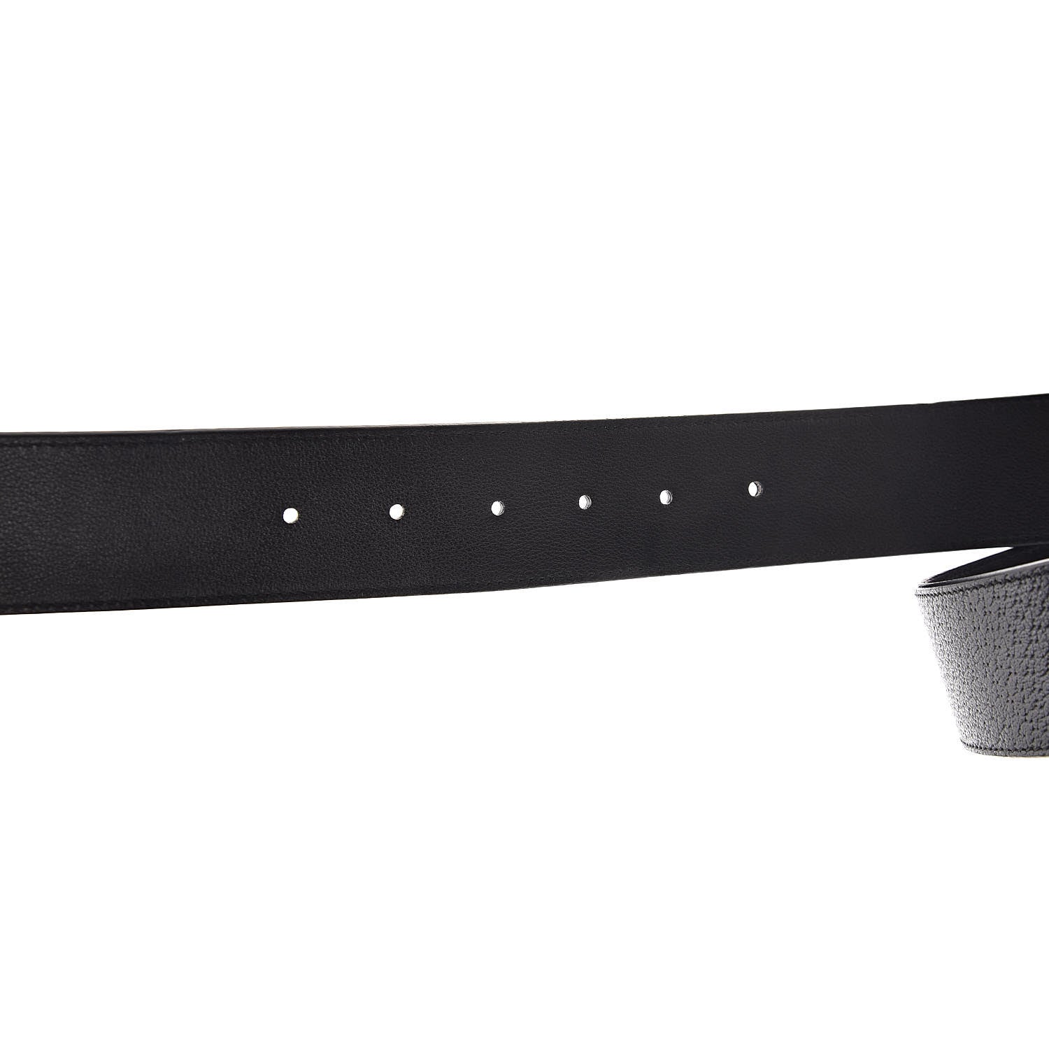 Gucci Textured Calfskin Double G 40mm Belt 90 36 Black 7 of 7