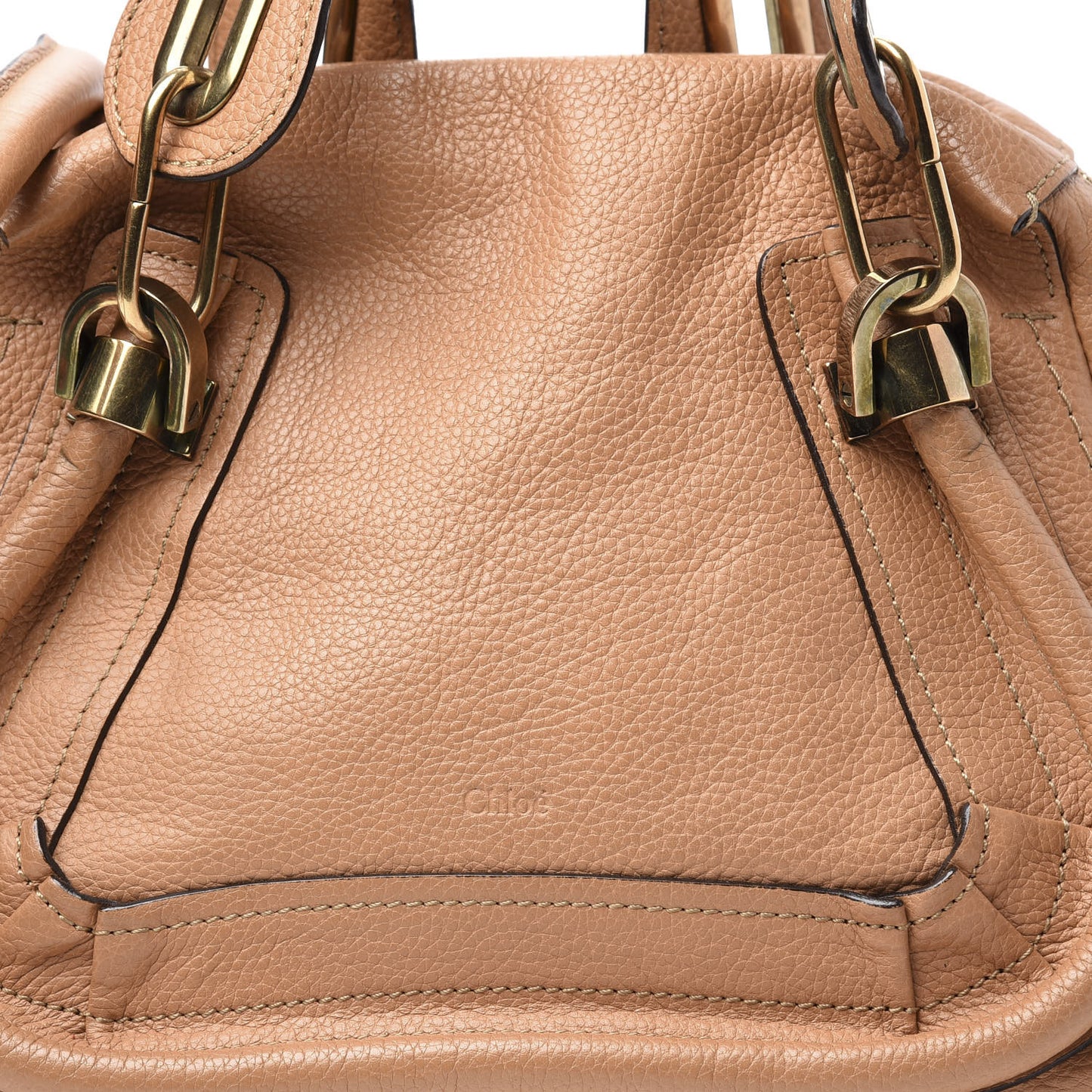 Calfskin Small Paraty Light Tan