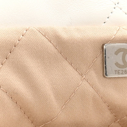 Chanel Shiny Calfskin Quilted Chanel 22 White 8 of 11
