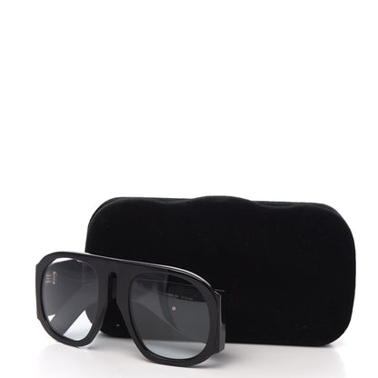 Gucci Oversized Aviator Sunglasses GG0152S Black 7 of 7