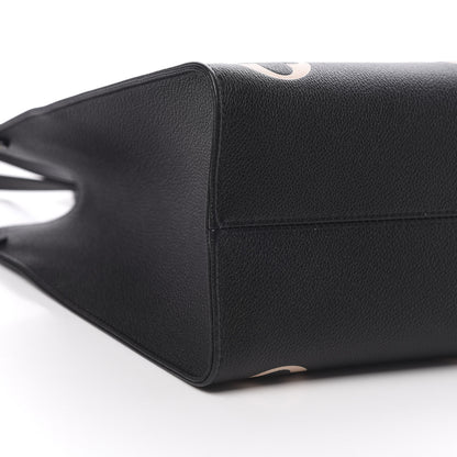 Louis Vuitton Empreinte Monogram Giant Onthego MM Black Beige 10 of 12