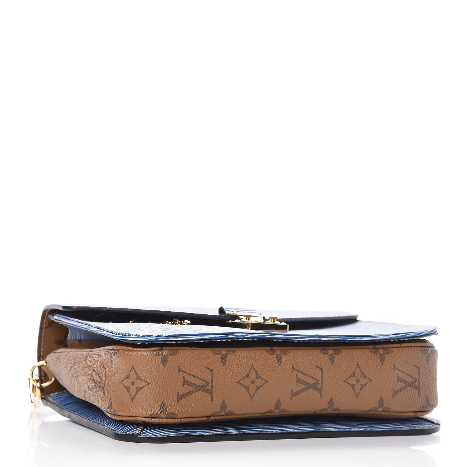 Louis Vuitton Epi Reverse Monogram Pochette Metis Denim Light 4 of 7