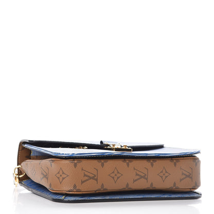 Louis Vuitton Epi Reverse Monogram Pochette Metis Denim Light 4 of 7
