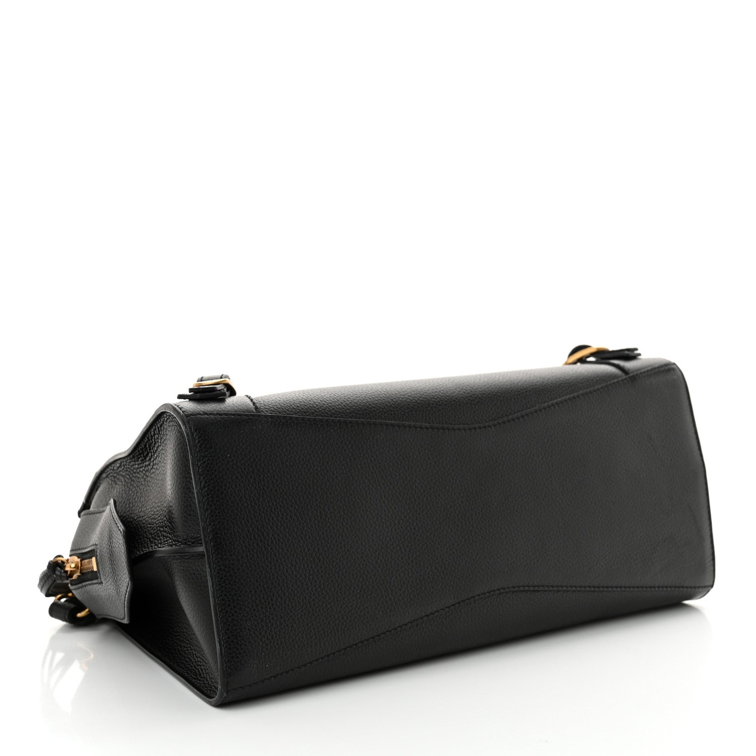 Balenciaga Grained Calfskin Neo Classic Gold Hardware S City Black 4 of 12