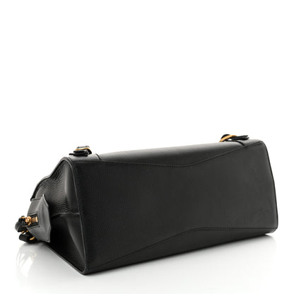 Balenciaga Grained Calfskin Neo Classic Gold Hardware S City Black 4 of 12