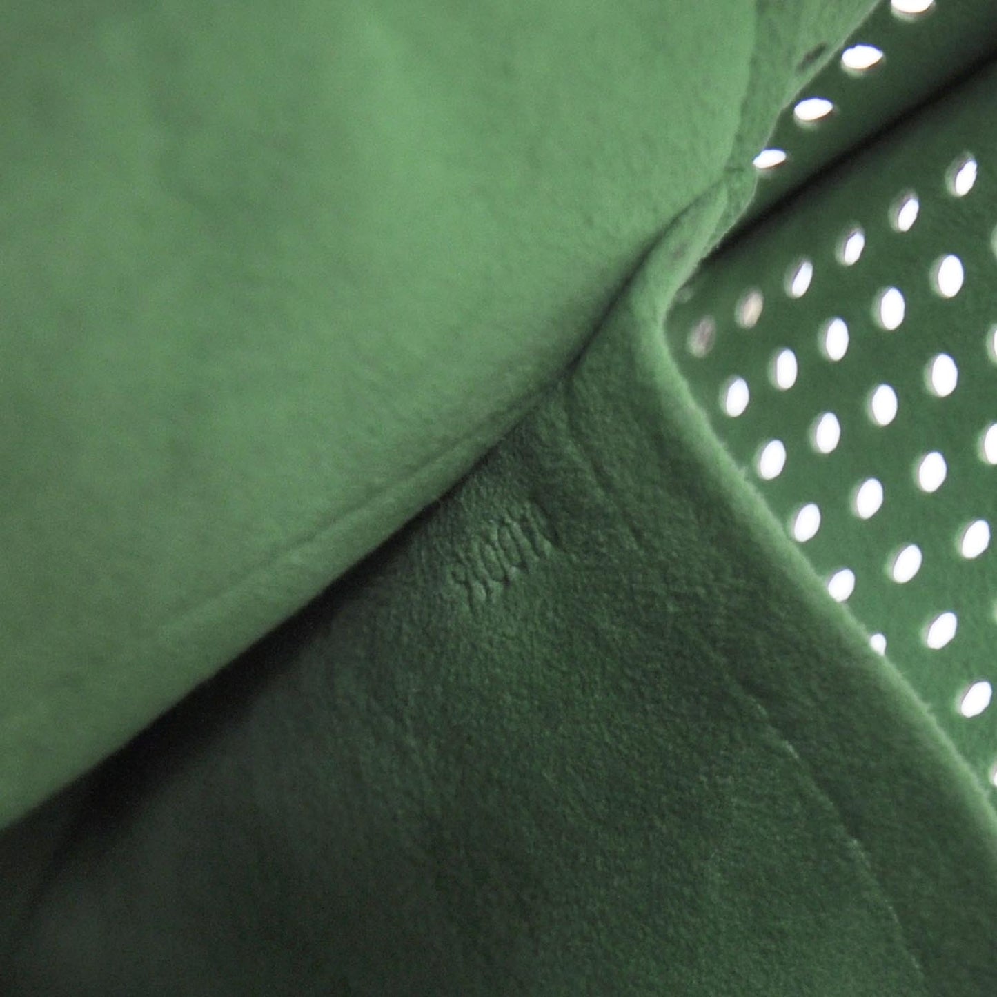 Monogram Perforated Musette Green