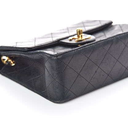 Chanel Lambskin Quilted Mini Square Flap Black 10 of 13