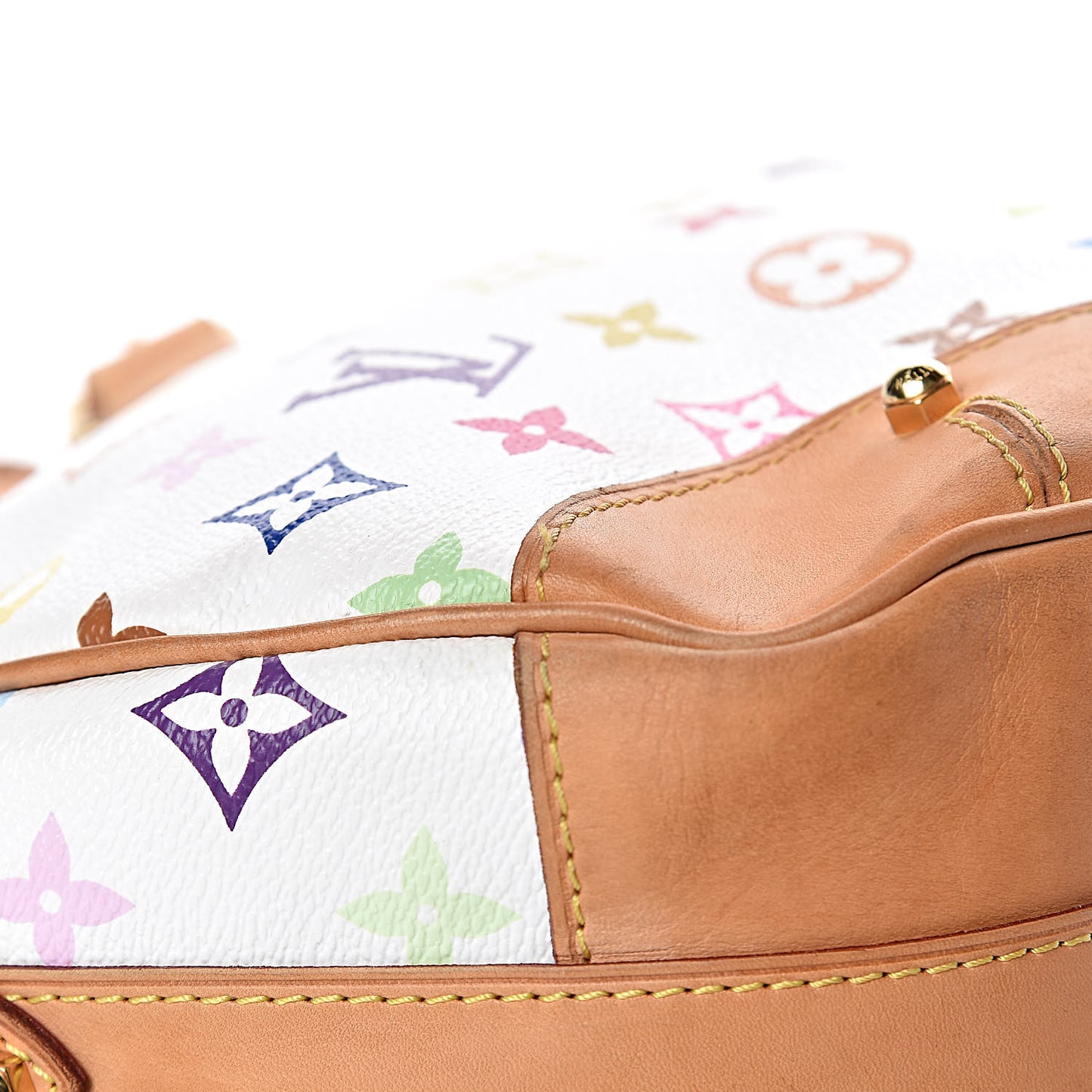 Monogram Multicolor Greta White