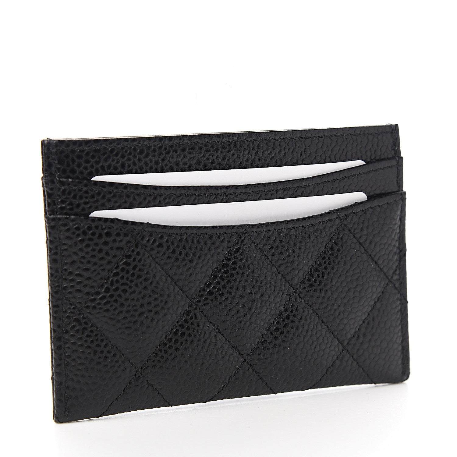 Chanel Caviar Quilted Card Holder Black 2 of 8