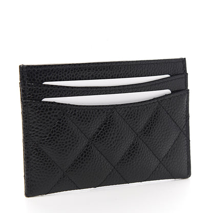 Chanel Caviar Quilted Card Holder Black 2 of 8