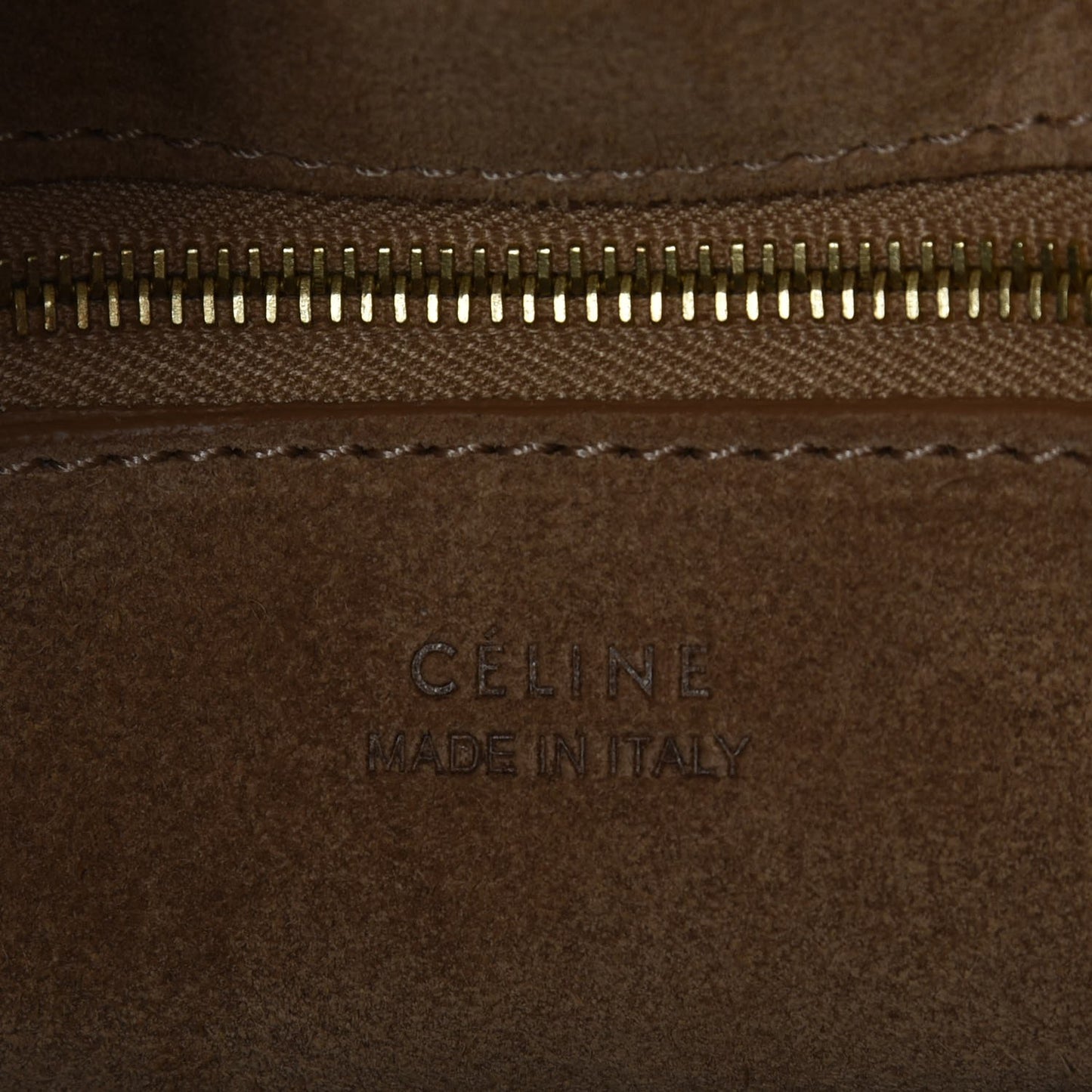 Natural Calfskin Sangle Bucket Bag Light Camel