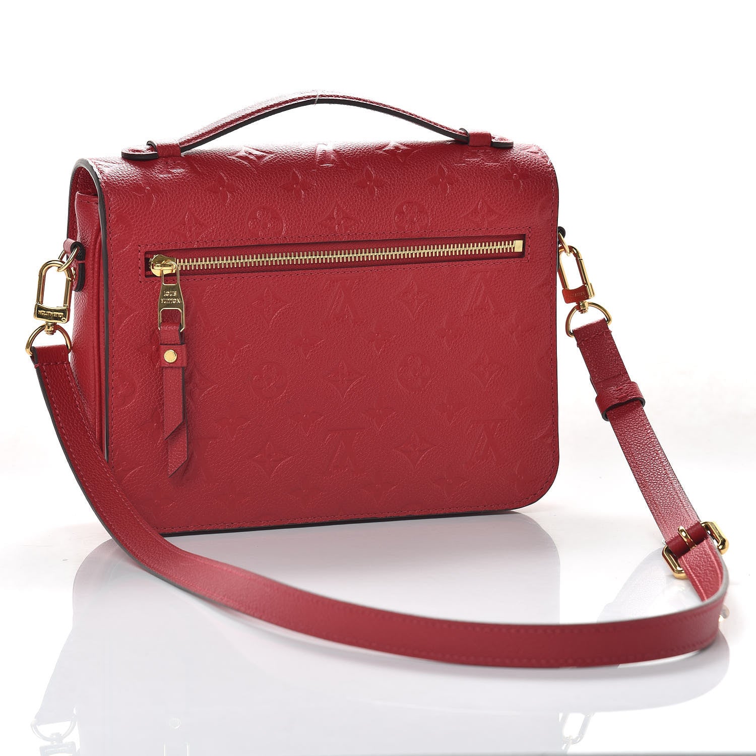 Louis Vuitton Empreinte Pochette Metis Scarlet 3 of 12
