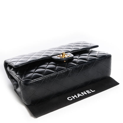 Chanel Lambskin Medium Double Flap Black 4 of 9