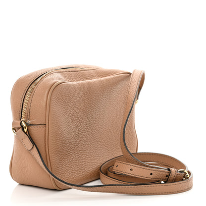 Gucci Pebbled Calfskin Small Soho Disco Bag Camelia 2 of 19