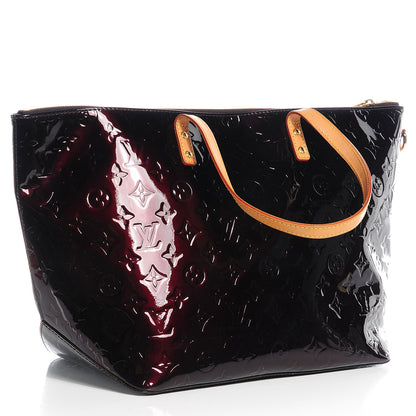 Louis Vuitton Vernis Bellevue GM Amarante 3 of 8