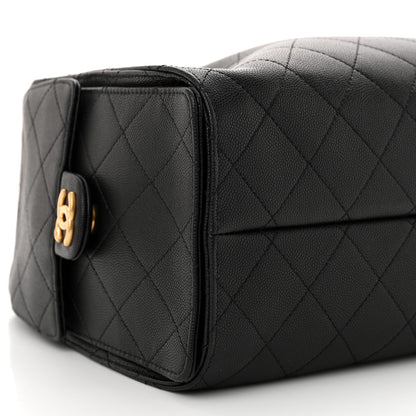 Chanel Caviar Quilted Small Chanel 25 Handbag Black 9 of 10