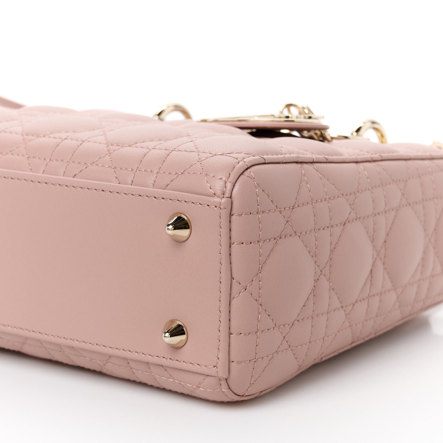 Lambskin Cannage Small My ABCDior Lady Dior Blush