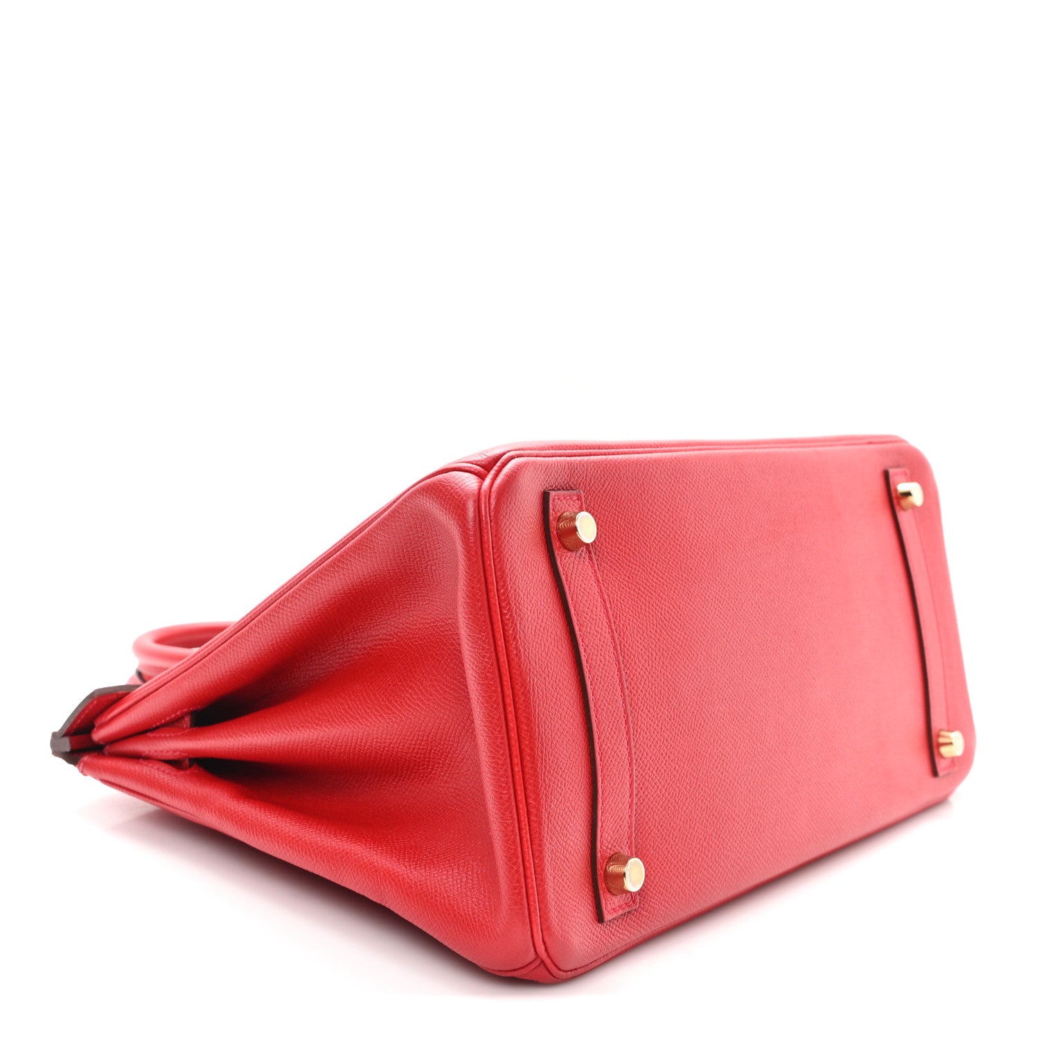 Hermes Epsom BIRKIN 30 Rouge Casaque 4 of 10
