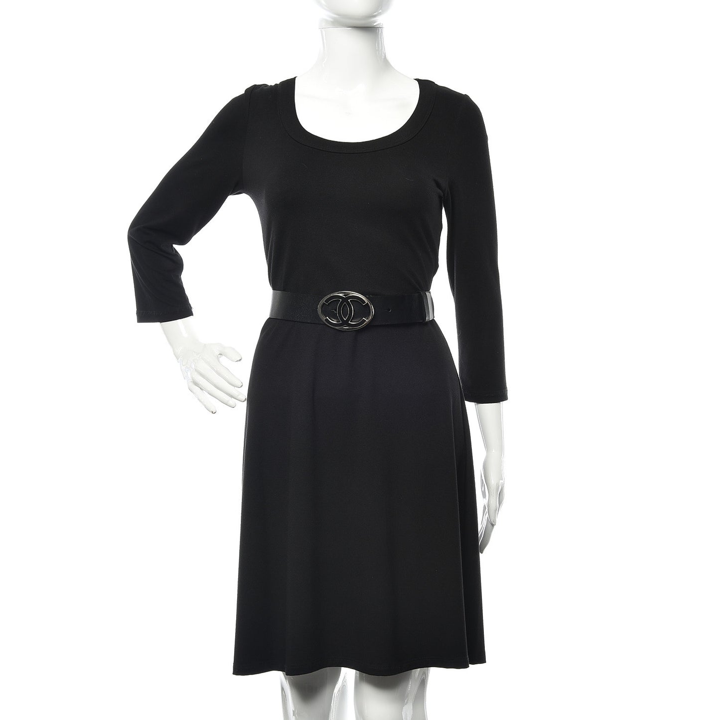 Calfskin CC Belt 90 36 Black