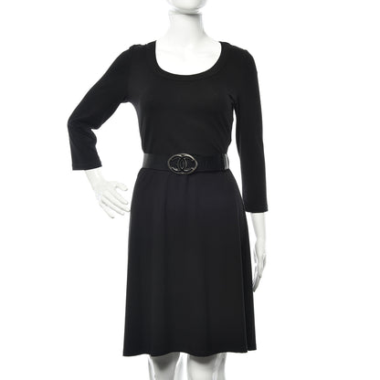 Chanel Calfskin CC Belt 90 36 Black 2 of 6