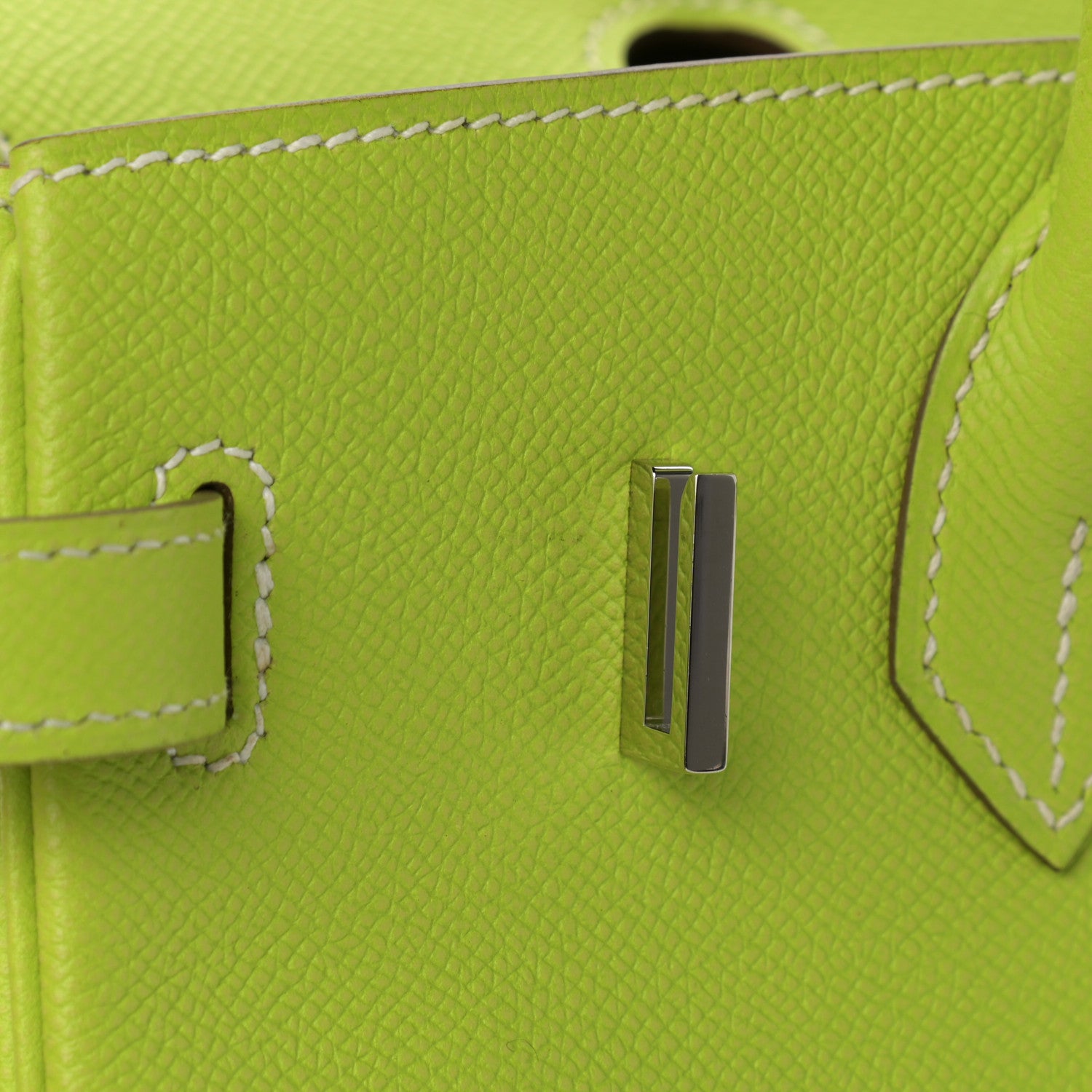 Hermes Epsom Candy Birkin 30 Kiwi Lichen 14 of 15