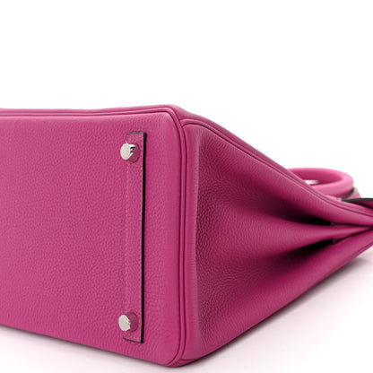 Hermes Togo Birkin 30 Rose Pourpre 10 of 12
