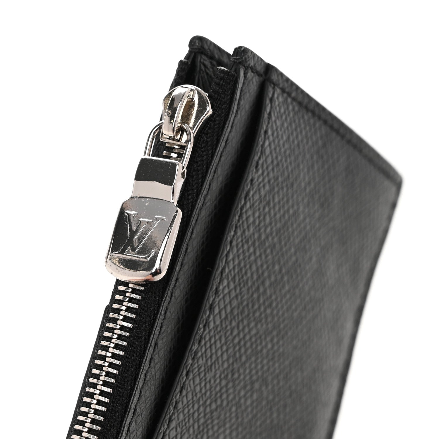 Louis Vuitton Taiga Coin Card Holder Black 8 of 8