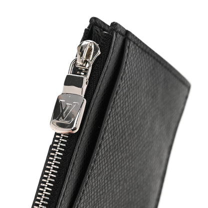 Louis Vuitton Taiga Coin Card Holder Black 8 of 8