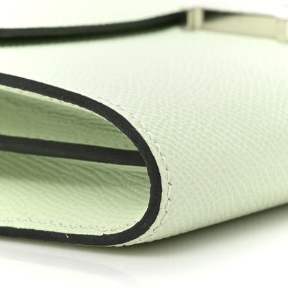 Hermes Epsom Constance Long To Go Wallet Vert Fizz 11 of 11