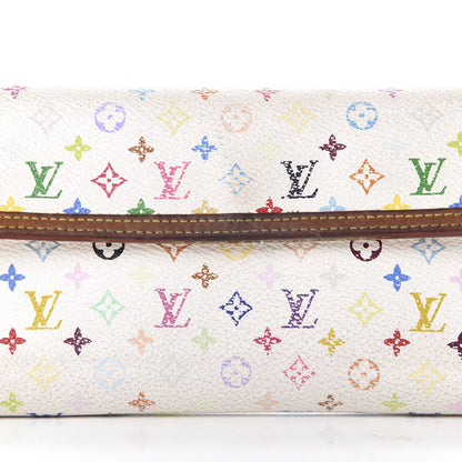 Louis Vuitton Monogram Multicolor Porte Tresor International Wallet White 10 of 10