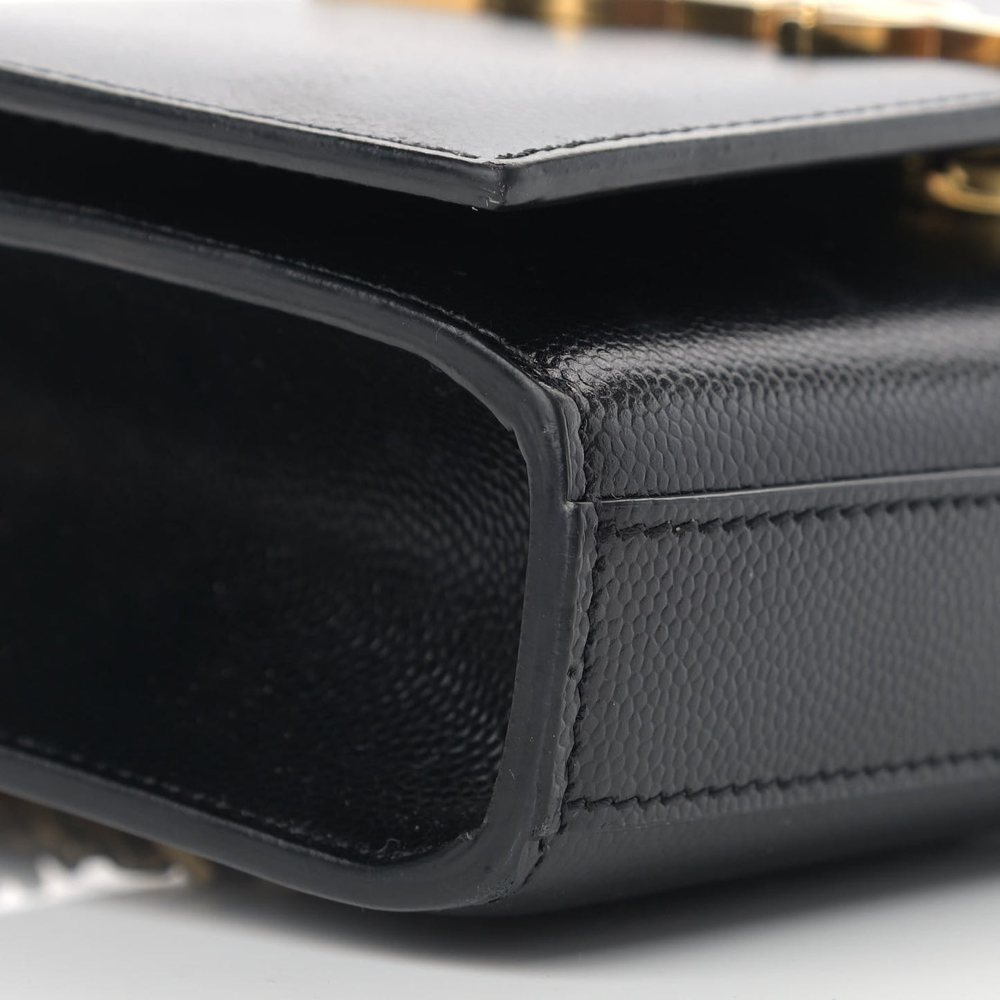Grain De Poudre Small Monogram Kate Satchel Black