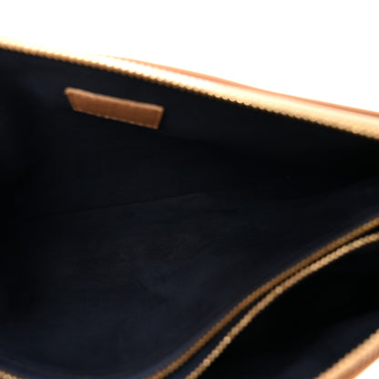 Louis Vuitton Lambskin Embossed Monogram Coussin PM Camel 5 of 9
