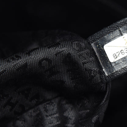 Chanel Lambskin Lax Accordion Hobo Black 7 of 10