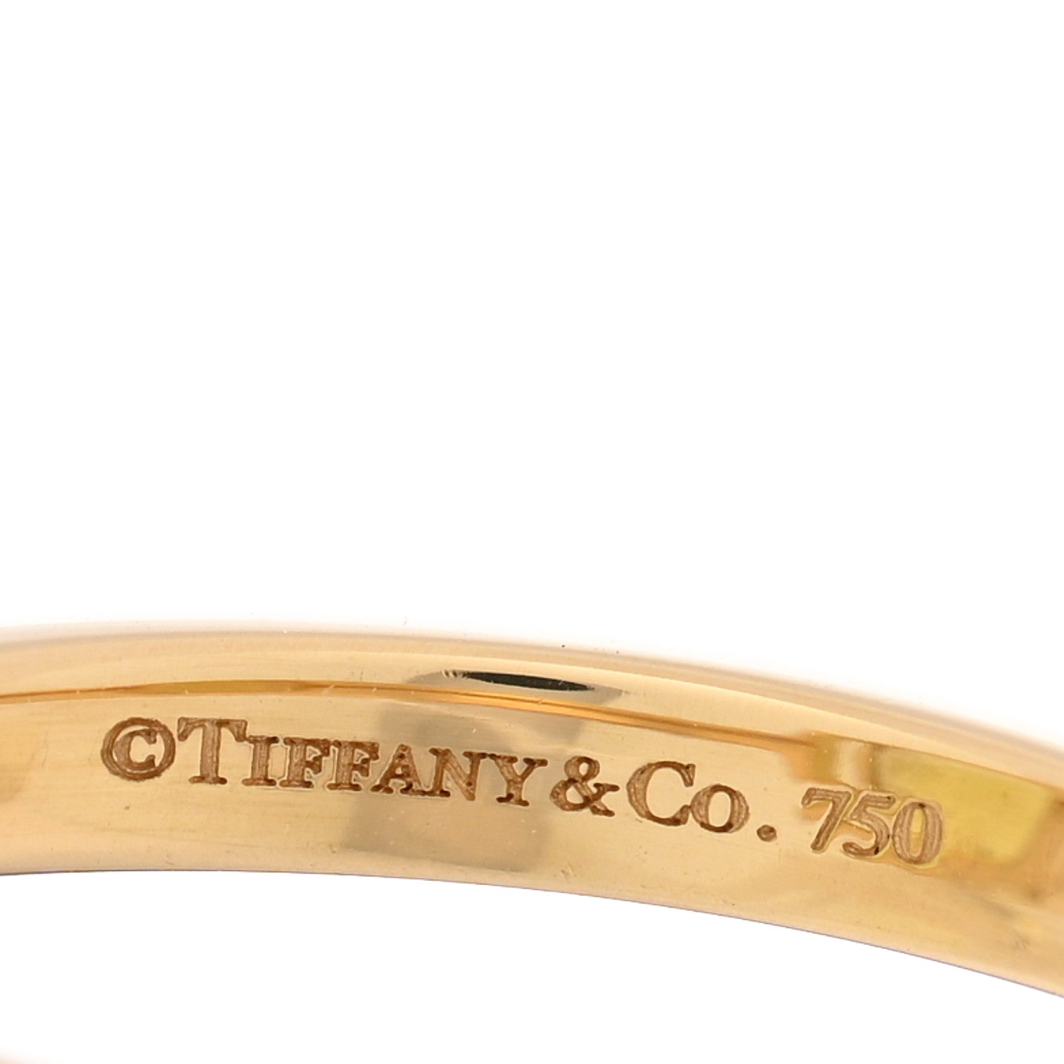 Tiffany 18K Yellow Gold Lemon Citrine Sparklers Cocktail Ring 54 7 5 of 5