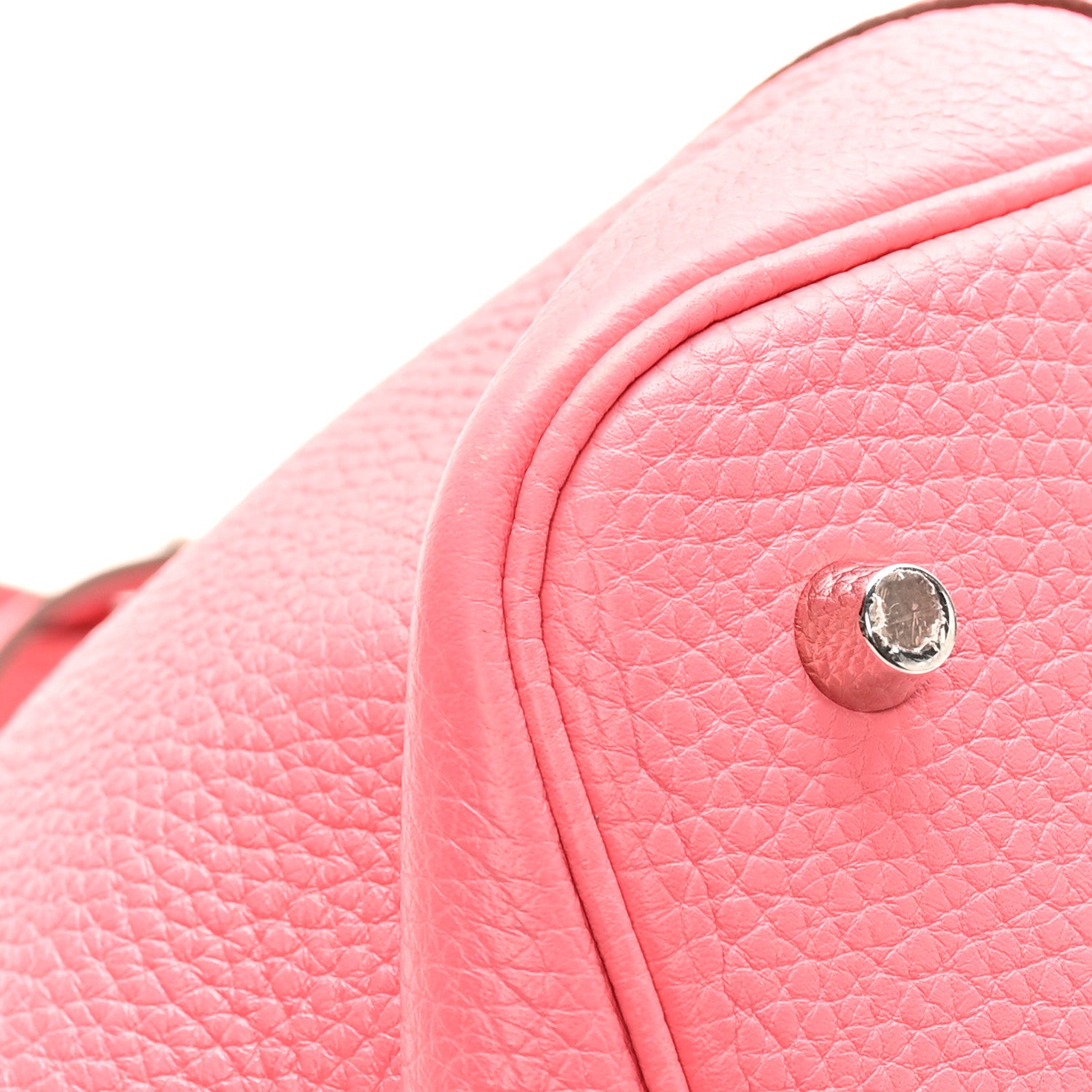 Hermes Taurillon Clemence Picotin Lock 22 MM Rose Azalee 9 of 12