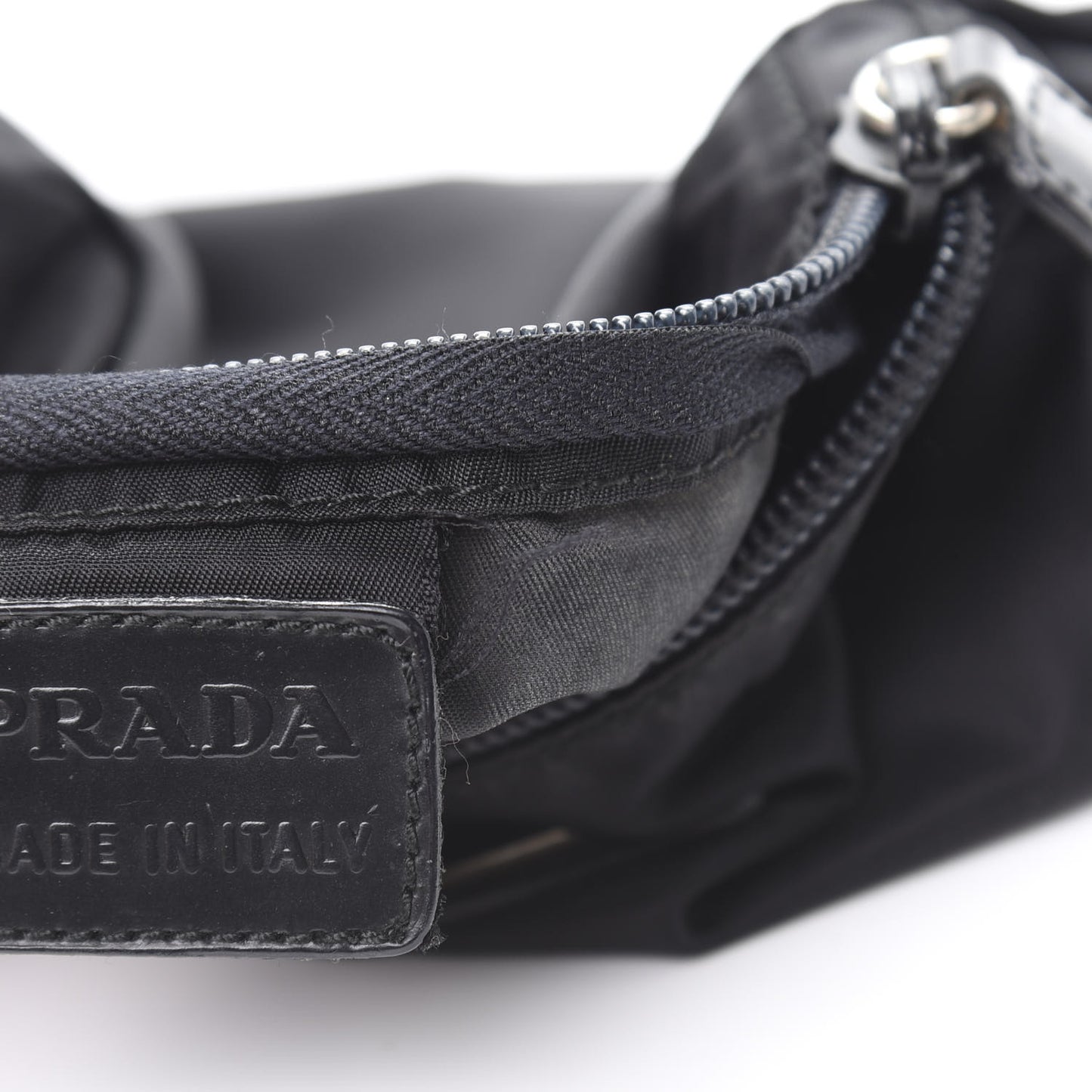 Nylon Vela Cosmetic Pouch Black
