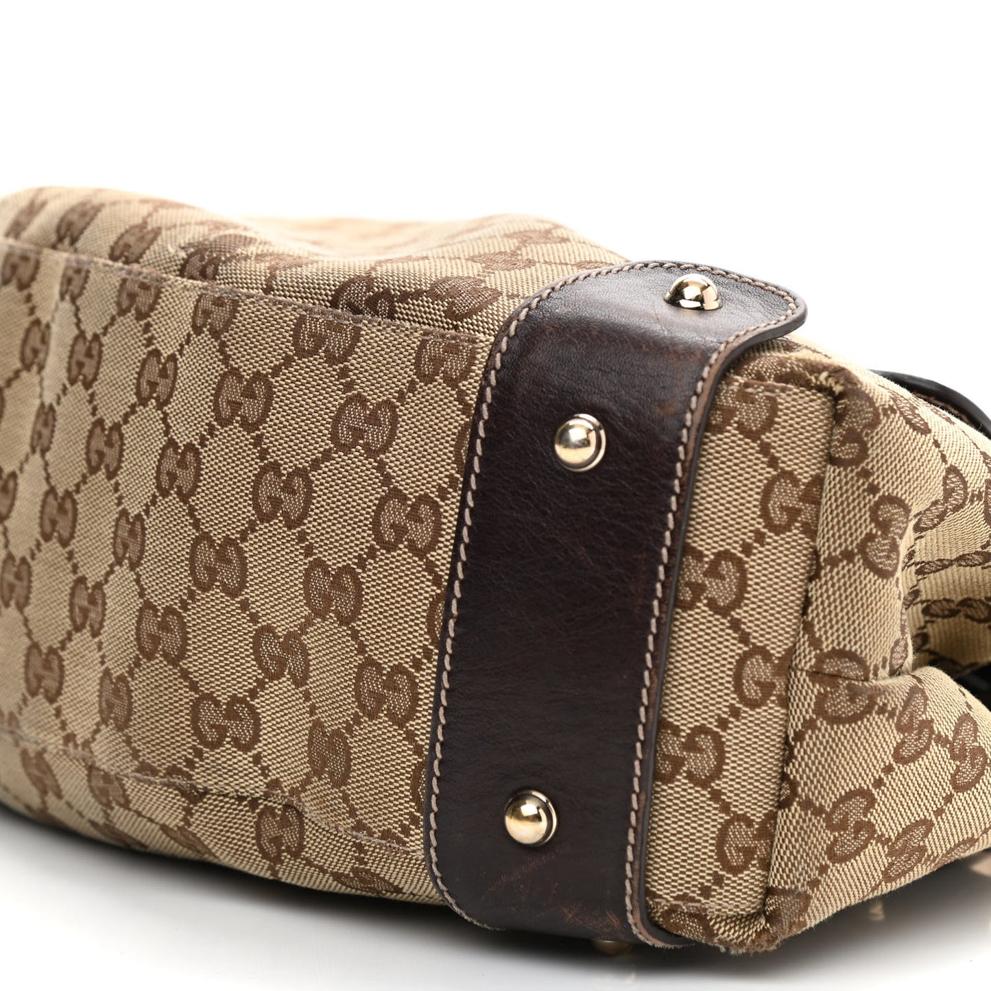 Monogram Small Pelham Shoulder Bag Dark Brown